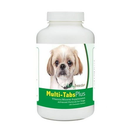 Healthy Breeds 840235176145 Peekapoo Multi-Tabs Plus Chewable Tablets - 180 Count