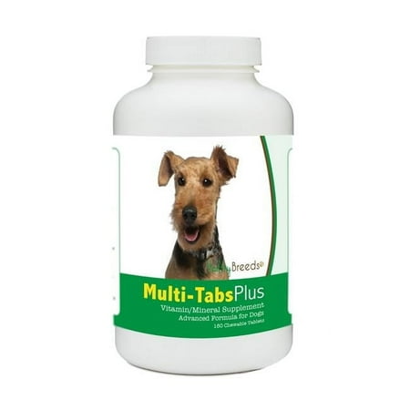 Healthy Breeds 840235176527 Welsh Terrier Multi-Tabs Plus Chewable Tablets - 180 Count