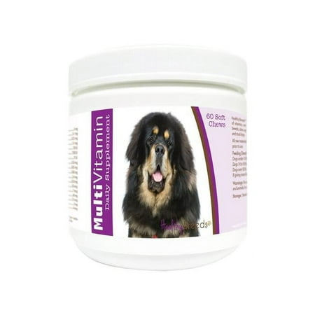 Healthy Breeds 840235176985 Tibetan Mastiff Multi-Vitamin Soft Chews - 60 Count