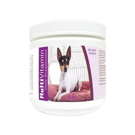 Healthy Breeds 840235177210 Toy Fox Terrier Multi-Vitamin Soft Chews - 60 Count