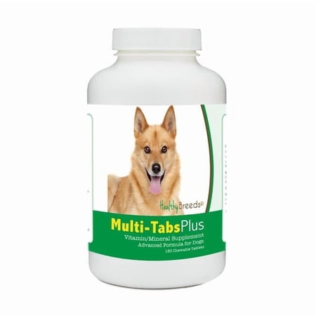 Healthy Breeds 840235177333 Finnish Spitz Multi-Tabs Plus Chewable Tablets - 180 Count