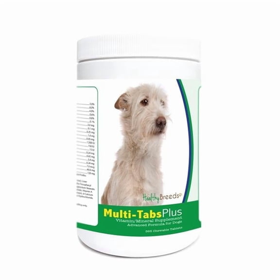 Healthy Breeds 840235178187 Portuguese Podengo Pequeno Multi-Tabs Plus Chewable Tablets - 365 Count