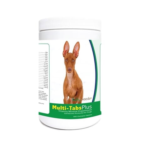 Healthy Breeds 840235178330 Cirneco Dell Etna Multi-Tabs Plus Chewable Tablets - 365 Count