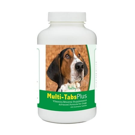 Healthy Breeds 840235179139 Treeing Walker Coonhound Multi-Tabs Plus Chewable Tablets - 180 Count