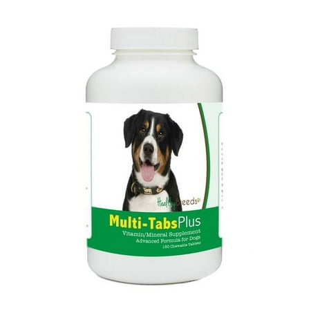 Healthy Breeds 840235180074 Entlebucher Mountain Dog Multi-Tabs Plus Chewable Tablets - 180 Count