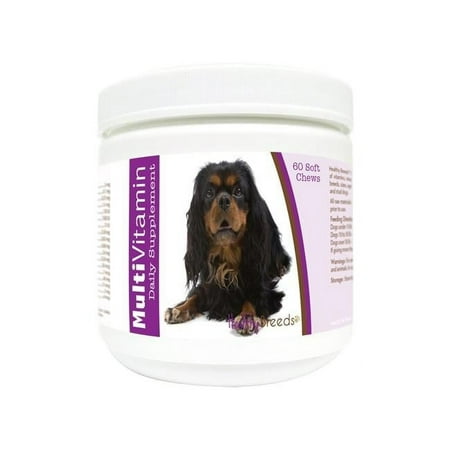 Healthy Breeds 840235182184 English Toy Spaniel Multi-Vitamin Soft Chews - 60 Count