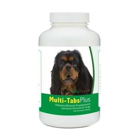 Healthy Breeds 840235182238 English Toy Spaniel Multi-Tabs Plus Chewable Tablets - 180 Count