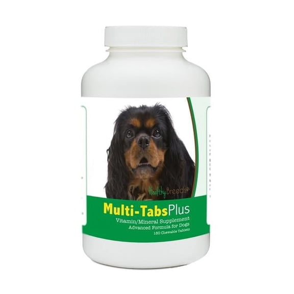 Healthy Breeds 840235182238 English Toy Spaniel Multi-Tabs Plus Chewable Tablets - 180 Count