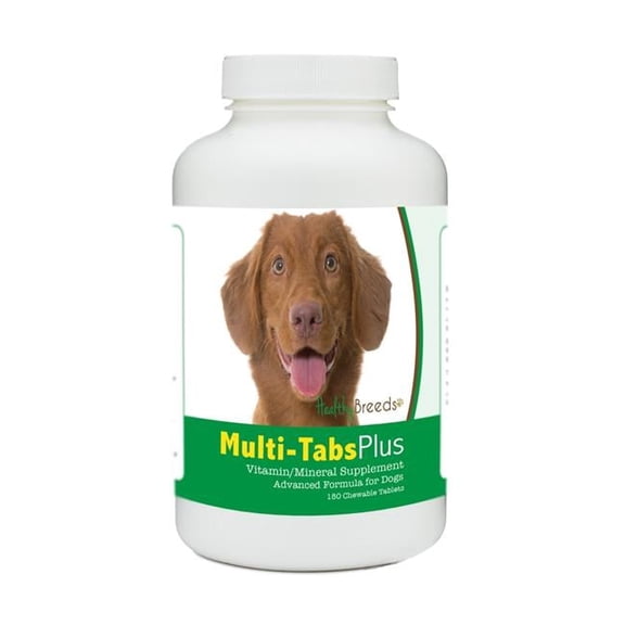 Healthy Breeds 840235182375 Nova Scotia Duck Tolling Retriever Multi-Tabs Plus Chewable Tablets - 180 Count