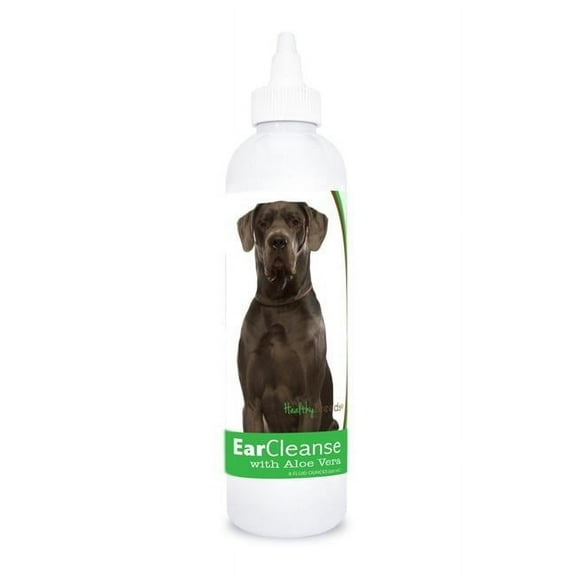 Healthy Breeds 840235196983 8 oz Great Dane Ear Cleanse with Aloe Vera Cucumber Melon