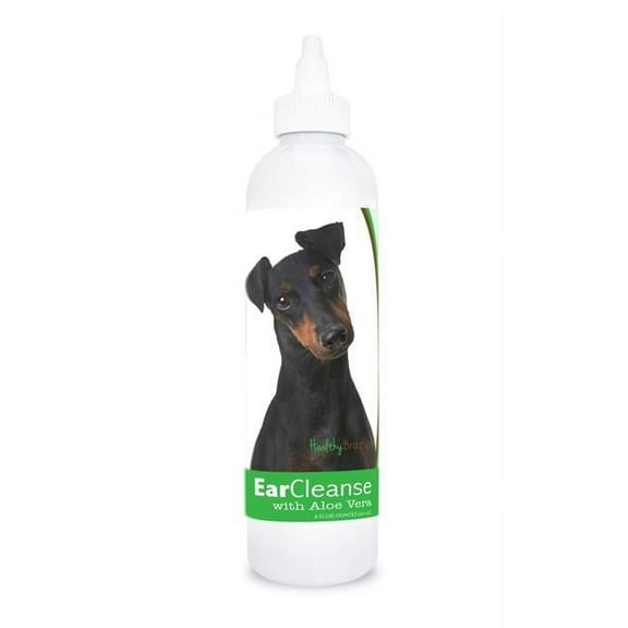 Healthy Breeds 840235196990 8 oz Manchester Terrier Ear Cleanse with Aloe Vera Cucumber Melon