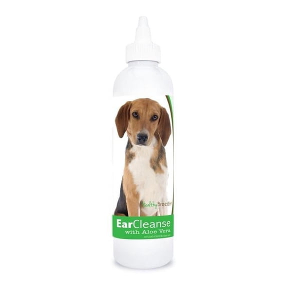 Healthy Breeds 840235197096 8 oz Harrier Ear Cleanse with Aloe Vera Cucumber Melon