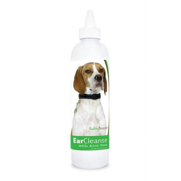Healthy Breeds 840235197348 8 oz English Pointer Ear Cleanse with Aloe Vera Cucumber Melon
