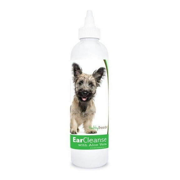 Healthy Breeds 840235197478 8 oz Skye Terrier Ear Cleanse with Aloe Vera Cucumber Melon