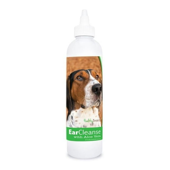 Healthy Breeds 840235197515 8 oz Treeing Walker Coonhound Ear Cleanse with Aloe Vera Cucumber Melon