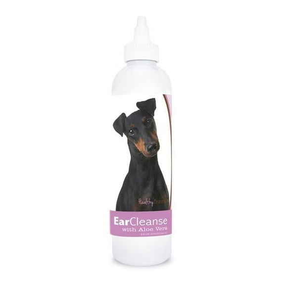 Healthy Breeds 840235198048 8 oz Manchester Terrier Ear Cleanse with Aloe Vera Sweet Pea & Vanilla