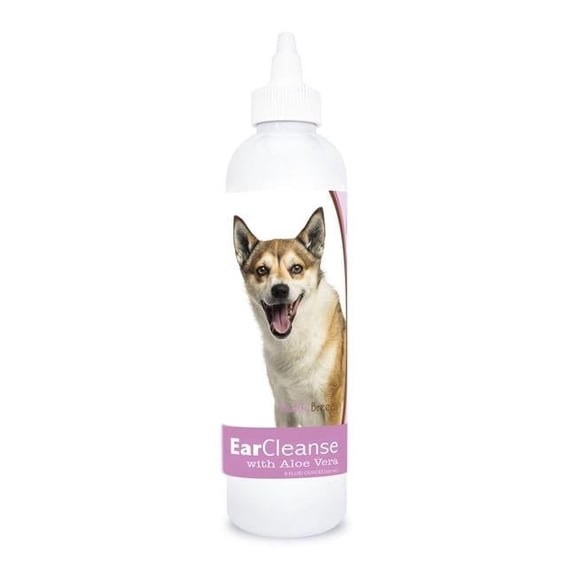 Healthy Breeds 840235198161 8 oz Norwegian Lundehund Ear Cleanse with Aloe Vera Sweet Pea & Vanilla