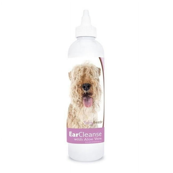 Healthy Breeds 840235198208 8 oz Lakeland Terrier Ear Cleanse with Aloe Vera Sweet Pea & Vanilla