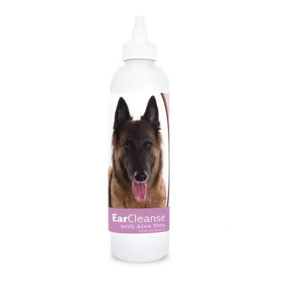 Healthy Breeds 840235198239 8 oz Belgian Tervuren Ear Cleanse with Aloe Vera Sweet Pea & Vanilla