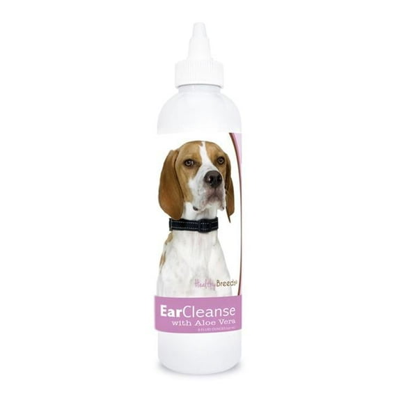 Healthy Breeds 840235198390 8 oz English Pointer Ear Cleanse with Aloe Vera Sweet Pea & Vanilla