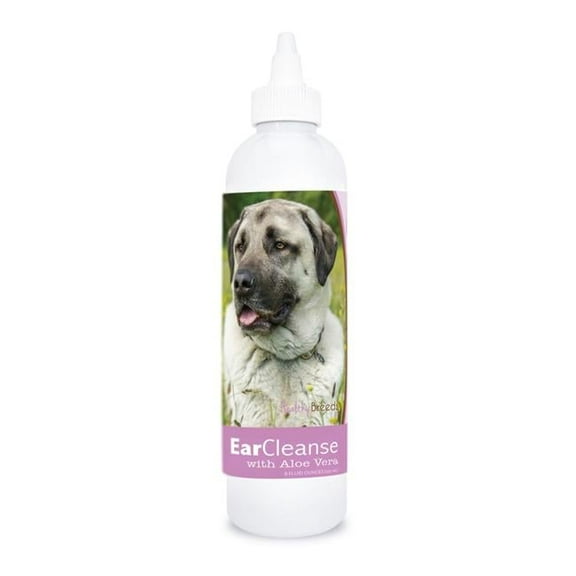 Healthy Breeds 840235198543 8 oz Anatolian Shepherd Dog Ear Cleanse with Aloe Vera Sweet Pea & Vanilla