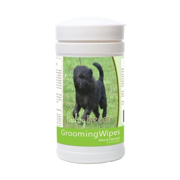 Healthy Breeds Affenpinscher Grooming Wipes 70 Count