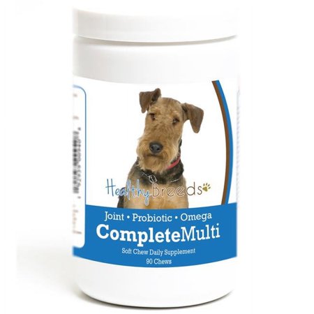 Healthy Breeds Airedale Terrier All in One Multivitamin Soft Chew 90 Count