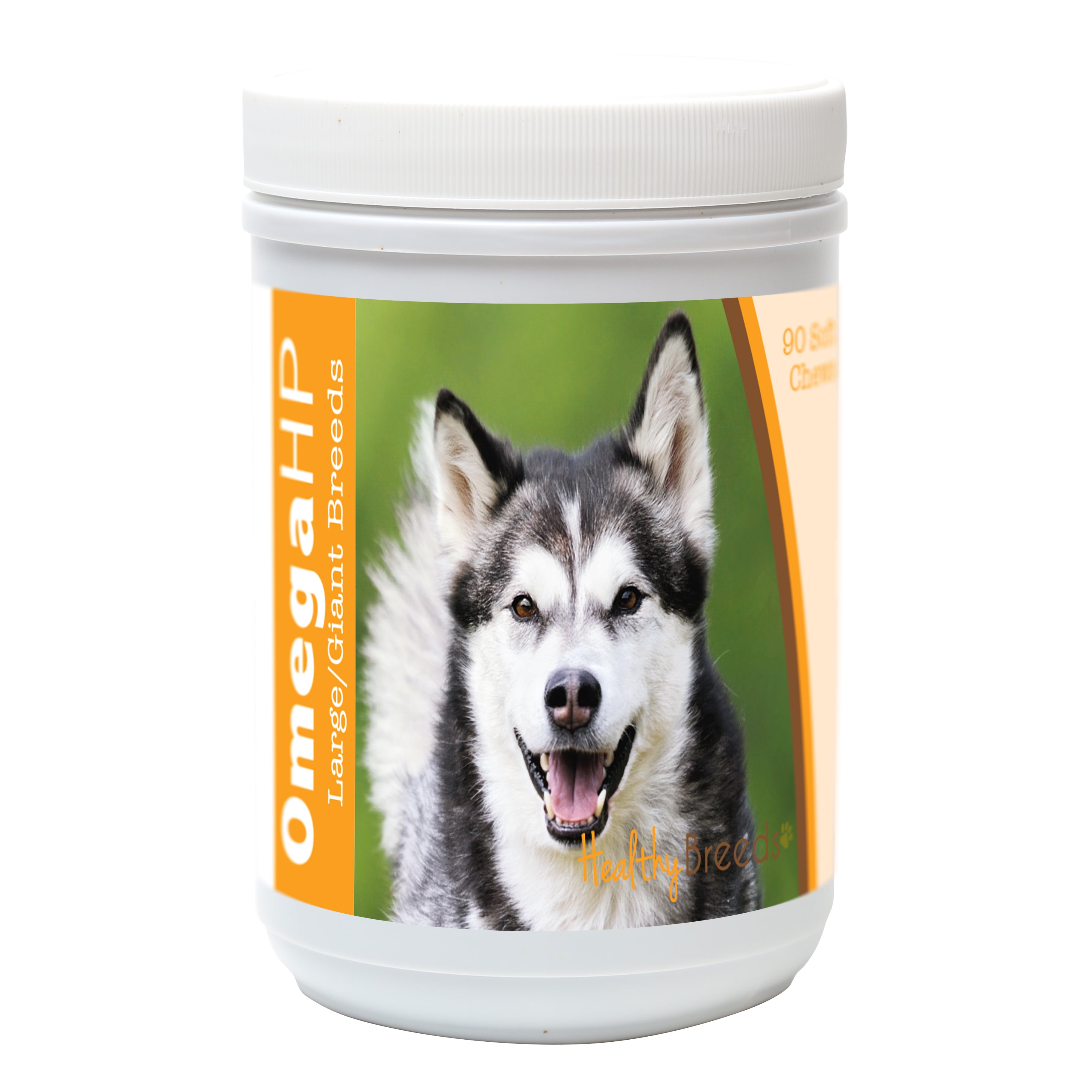 Healthy Breeds Alaskan Malamute Omega HP Fatty Acid Skin and Coat Support Soft Chews