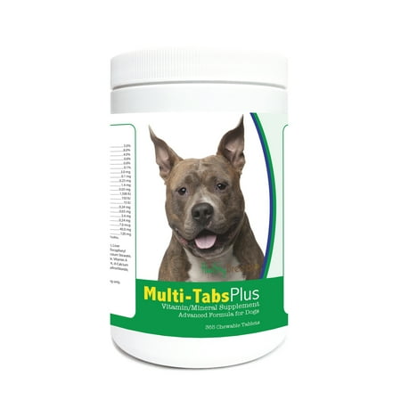 Healthy Breeds American Staffordshire Terrier Multi-Tabs Plus Chewable Tablets 365 Count
