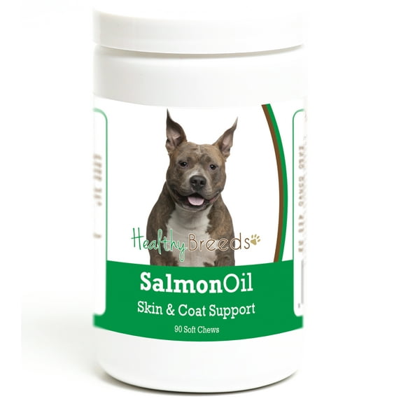Healthy Breeds American Staffordshire Terrier Salmon Oil Soft Chews 90 Count