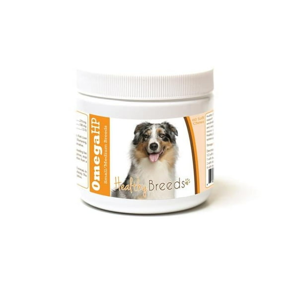 Healthy Breeds Australian Shepherd Omega HP Fatty Acid Skin & Coat Support Soft Chews