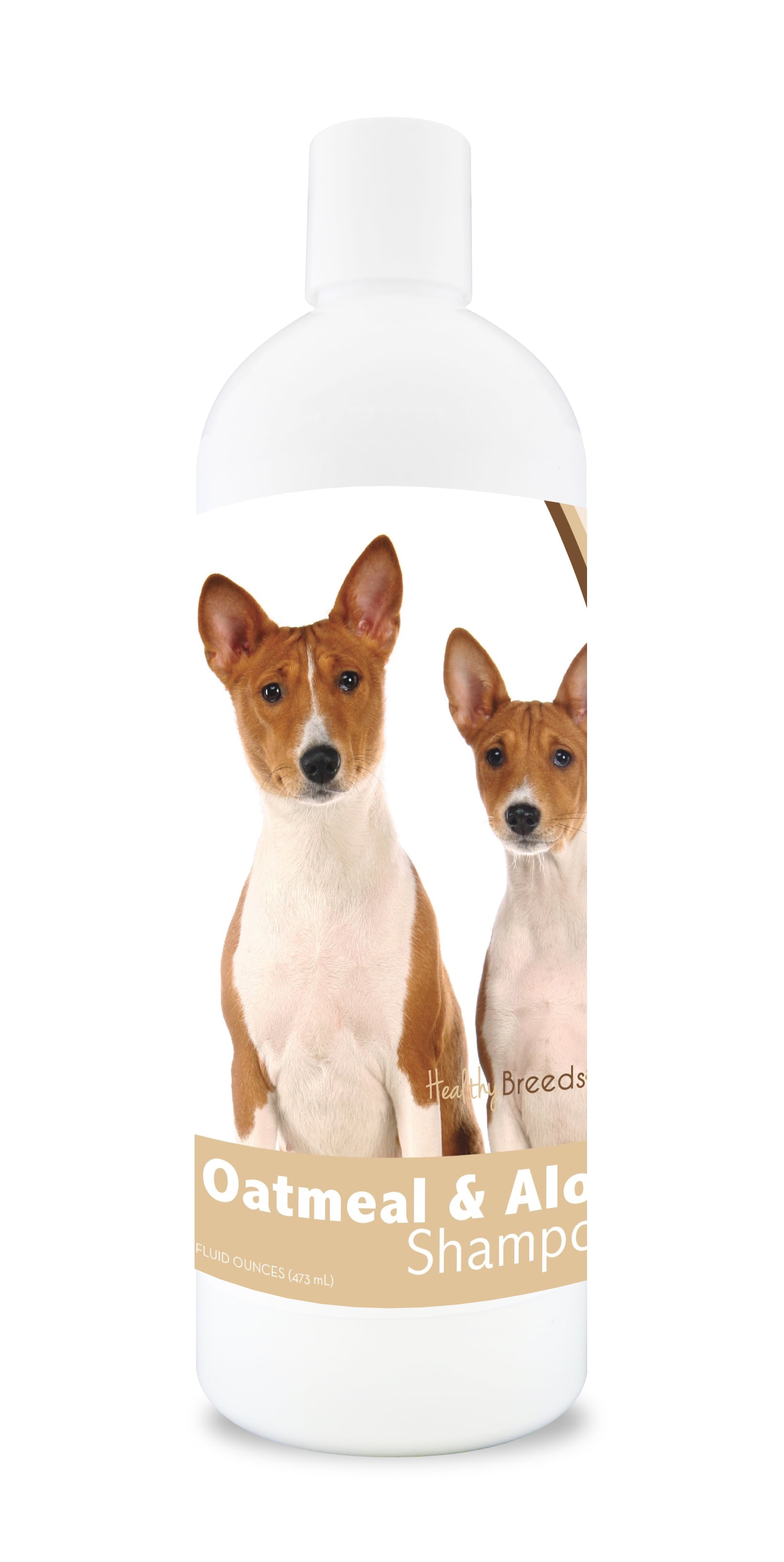 Healthy Breeds Basenji Oatmeal Dog Shampoo with Aloe 16 oz