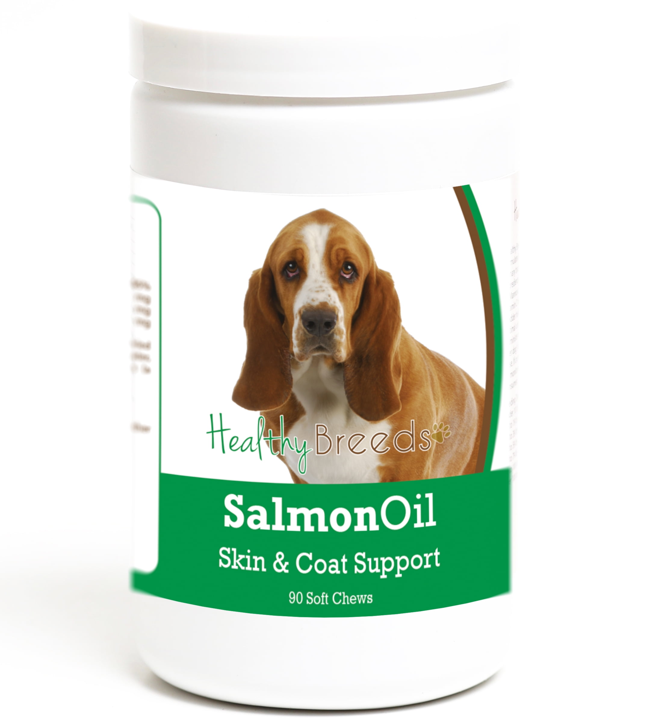 Healthy Breeds Basset Hound Salmon Oil Soft Chews 90 Count