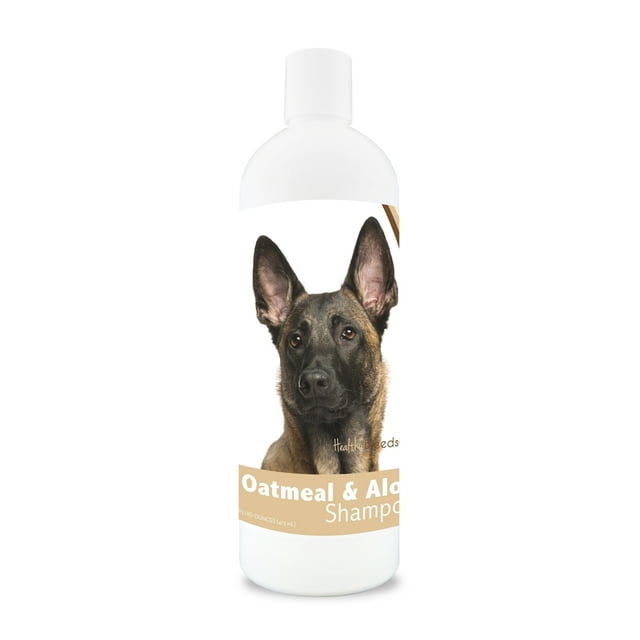 Healthy Breeds Belgian Malinois Oatmeal Dog Shampoo with Aloe 16 oz