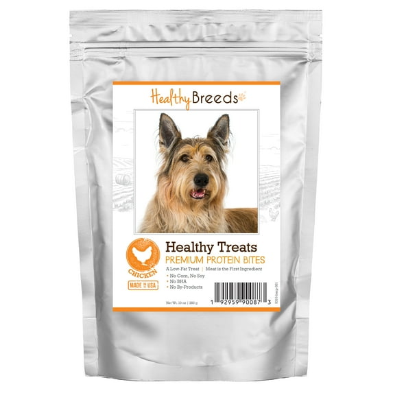 Healthy Breeds Berger Picard Healthy Treats Premium Protein Bites Chicken Dog Treats 10 oz