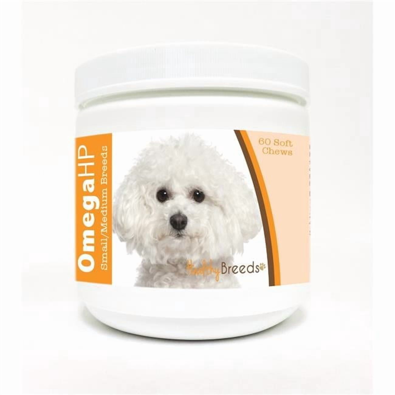 Healthy Breeds Bichon Frise Omega HP Fatty Acid Skin and Coat Support Soft Chews