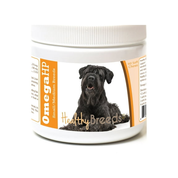 Healthy Breeds Black Russian Terrier Omega HP Fatty Acid Skin and Coat Support Soft Chews