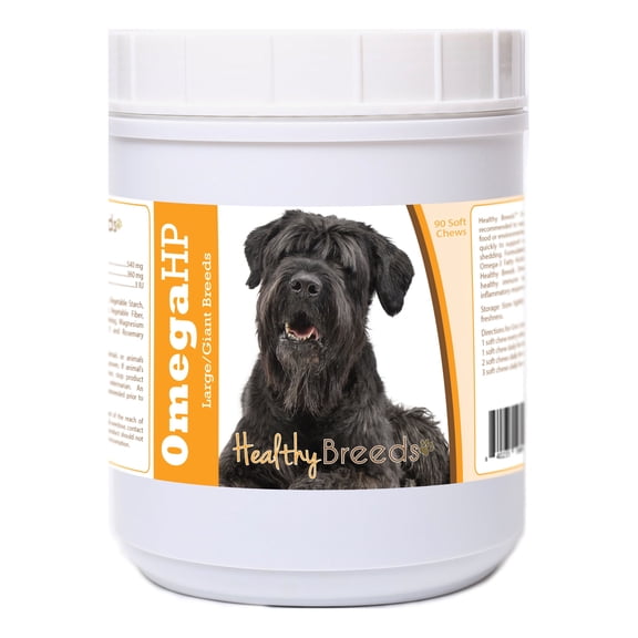 Healthy Breeds Black Russian Terrier Omega HP Fatty Acid Skin and Coat Support Soft Chews