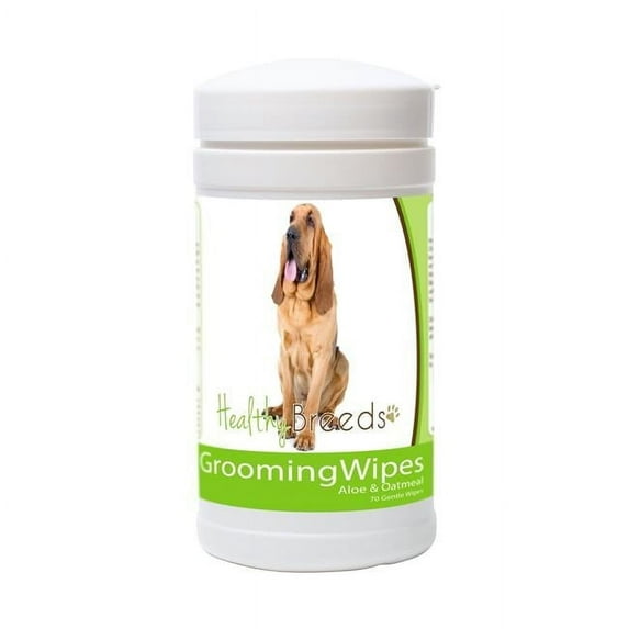 Healthy Breeds Bloodhound Grooming Wipes 70 Count