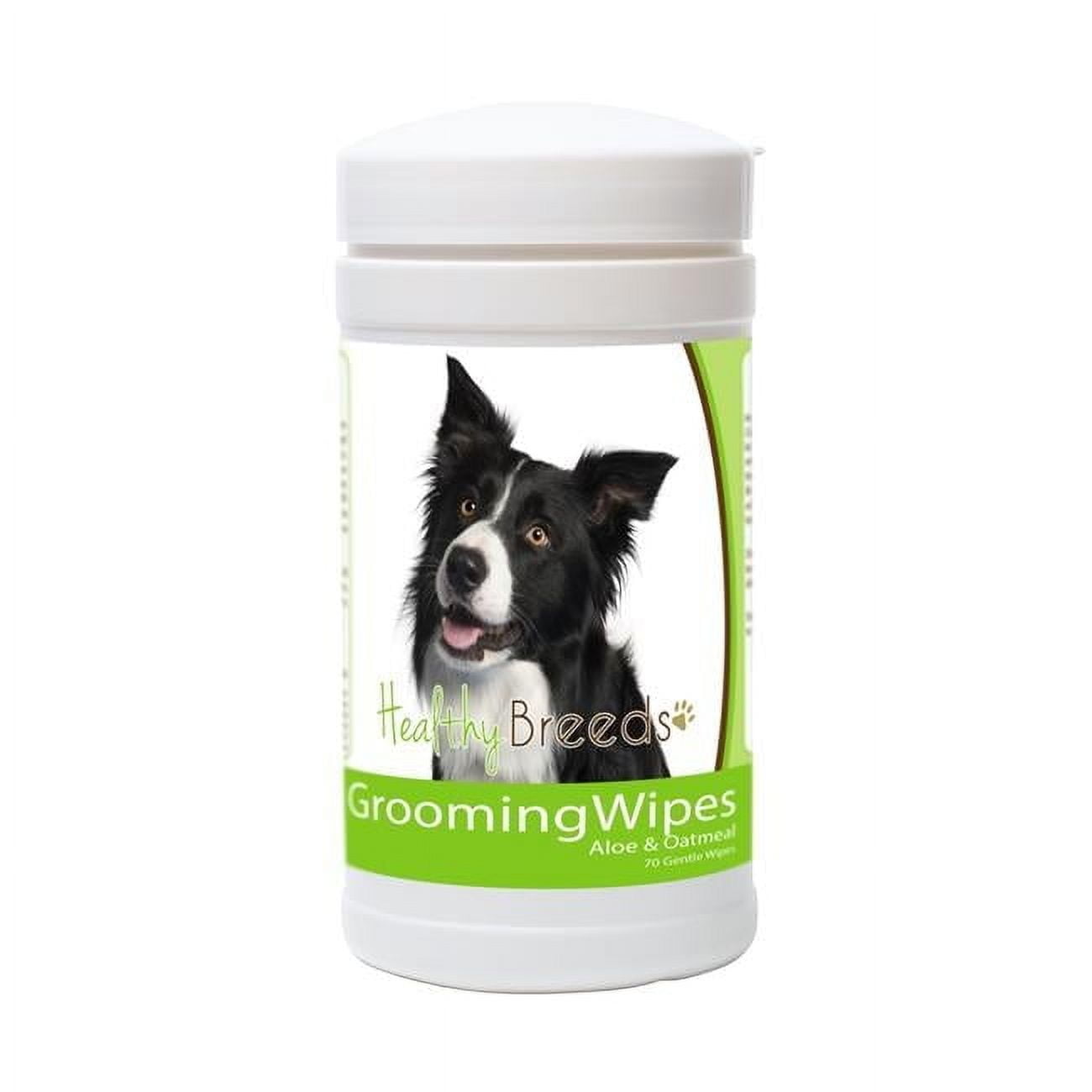 Healthy Breeds Border Collie Grooming Wipes 70 Count