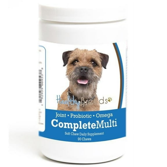 Healthy Breeds Border Terrier All in One Multivitamin Soft Chew 90 Count