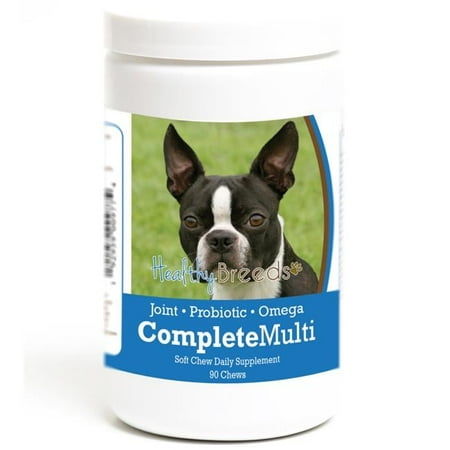 Healthy Breeds Boston Terrier All in One Multivitamin Soft Chew 90 Count