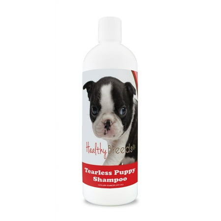 Healthy Breeds Boston Terrier Tearless Puppy Dog Shampoo 16 oz