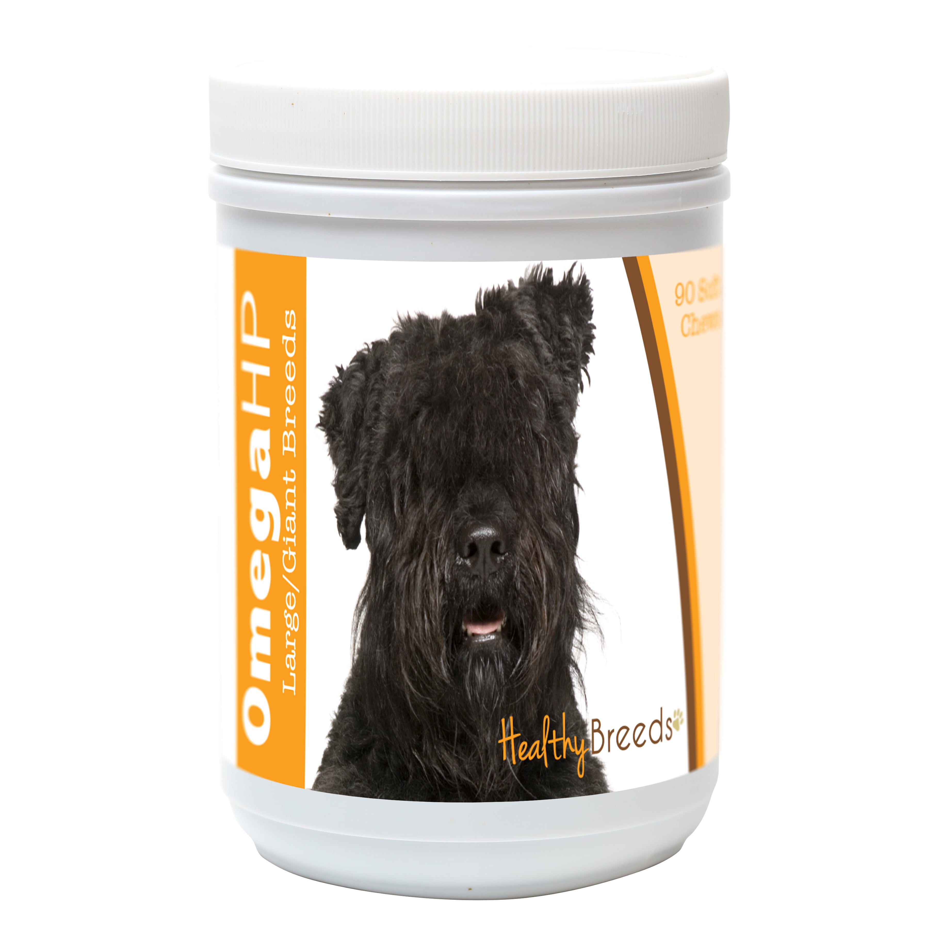Healthy Breeds Bouvier des Flandres Omega HP Fatty Acid Skin and Coat Support Soft Chews