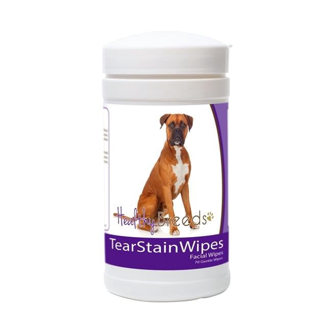 Healthy Breeds Boxer Grooming Wipes 70 Count