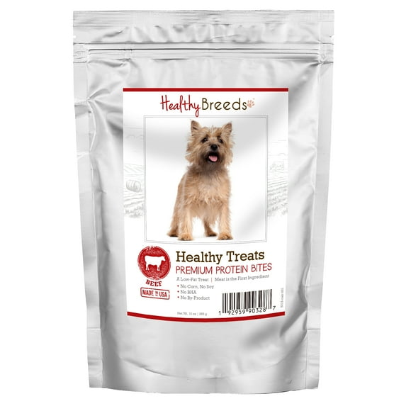 Healthy Breeds Cairn Terrier Healthy Treats Premium Protein Bites Beef 10 oz