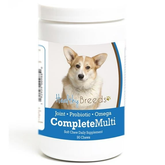 Healthy Breeds Cardigan Welsh Corgi All in One Multivitamin Soft Chew 90 Count