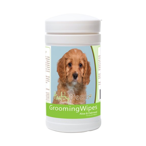 Healthy Breeds Cavapoo Grooming Wipes 70 Count