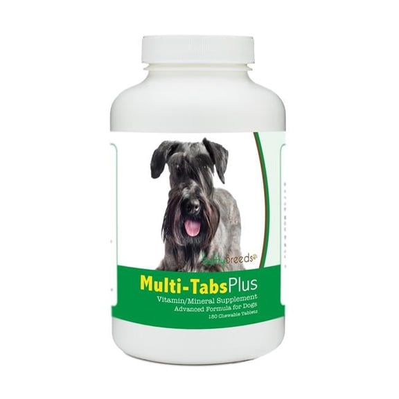 Healthy Breeds 840235180791 Cesky Terrier Multi-Tabs Plus Chewable Tablets - 180 Count