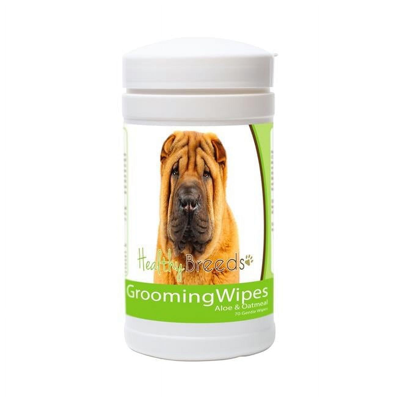 Healthy Breeds Chinese Shar Pei Grooming Wipes 70 Count